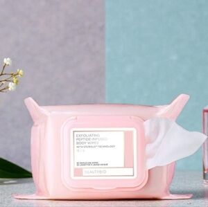 BeautyBio Exfoliating Peptide Infused Wipes